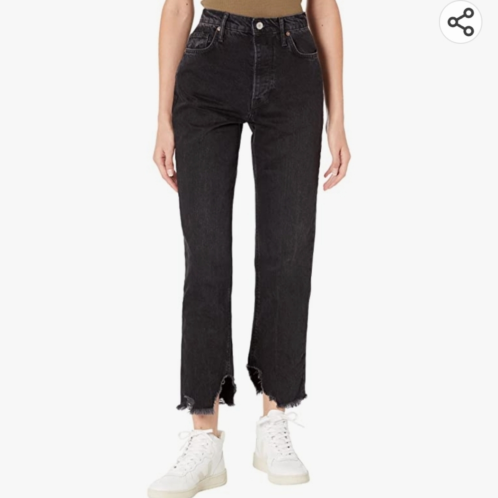 Free People We The Free Tapered Baggy Boyfriend Fit.